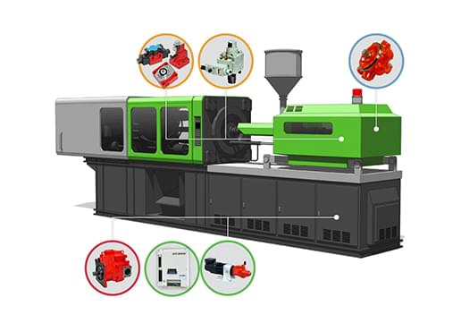 Hydraulic pumps for industrial machinery